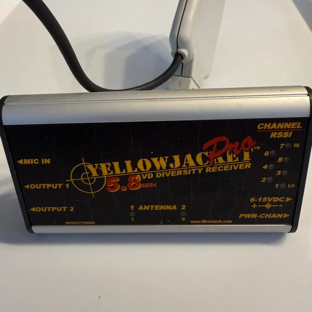 Iftron YellowJacket Pro 5.8GHz AVD Diversity Receiver Wireless Video FPV RSSI